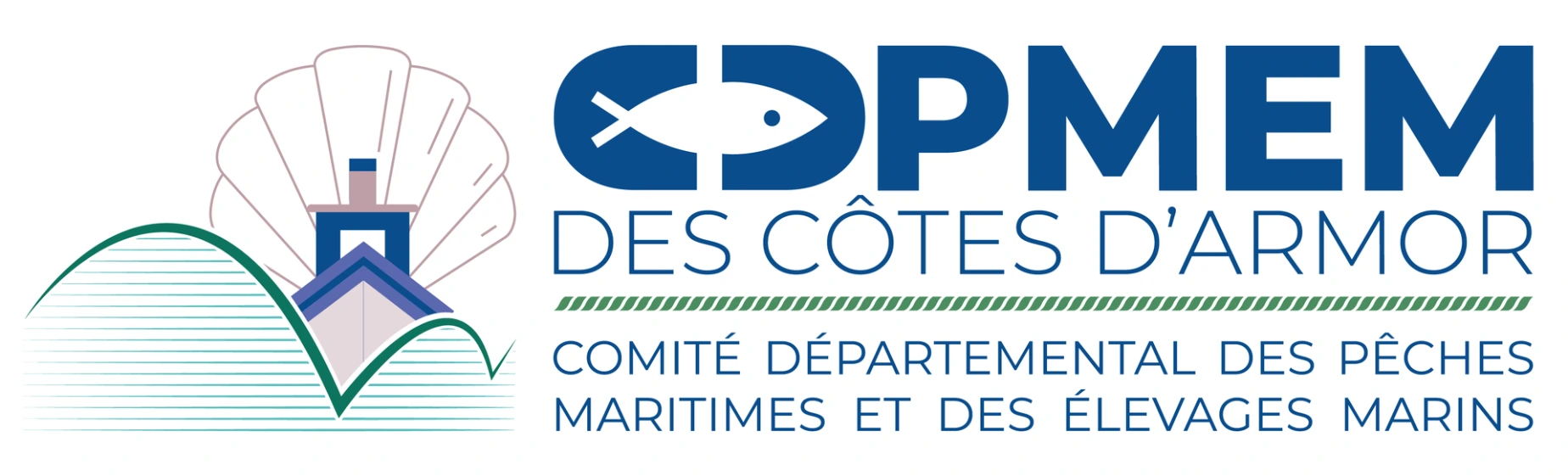 Logo du Comité Départemental des Pêches Maritimes et des Elevages Marins des Côtes d'Armor
