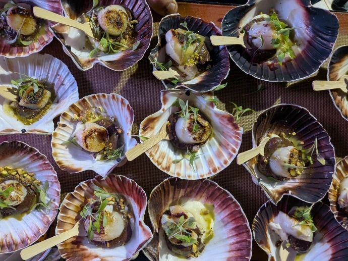 Coquilles Saint-Jacques à Montmartre